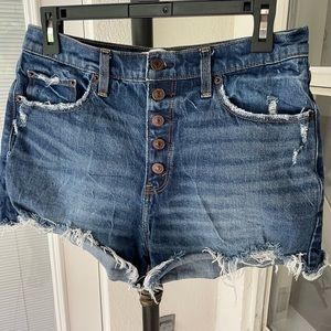 Abercrombie & Fitch High Rise Mom Shorts